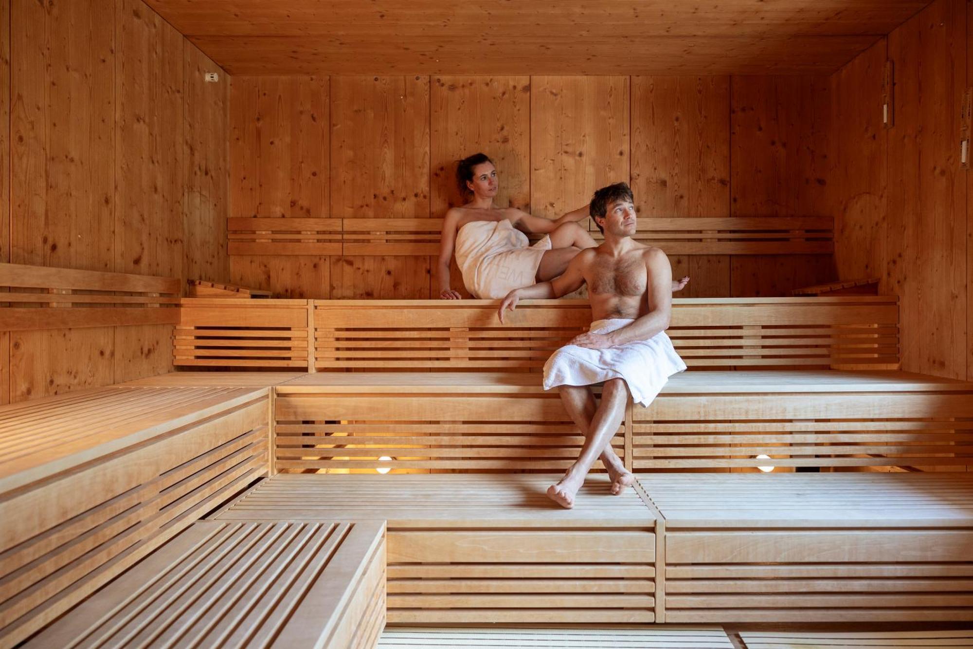 Hotel Terme Antico Bagno Pozza di Fassa Bagian luar foto