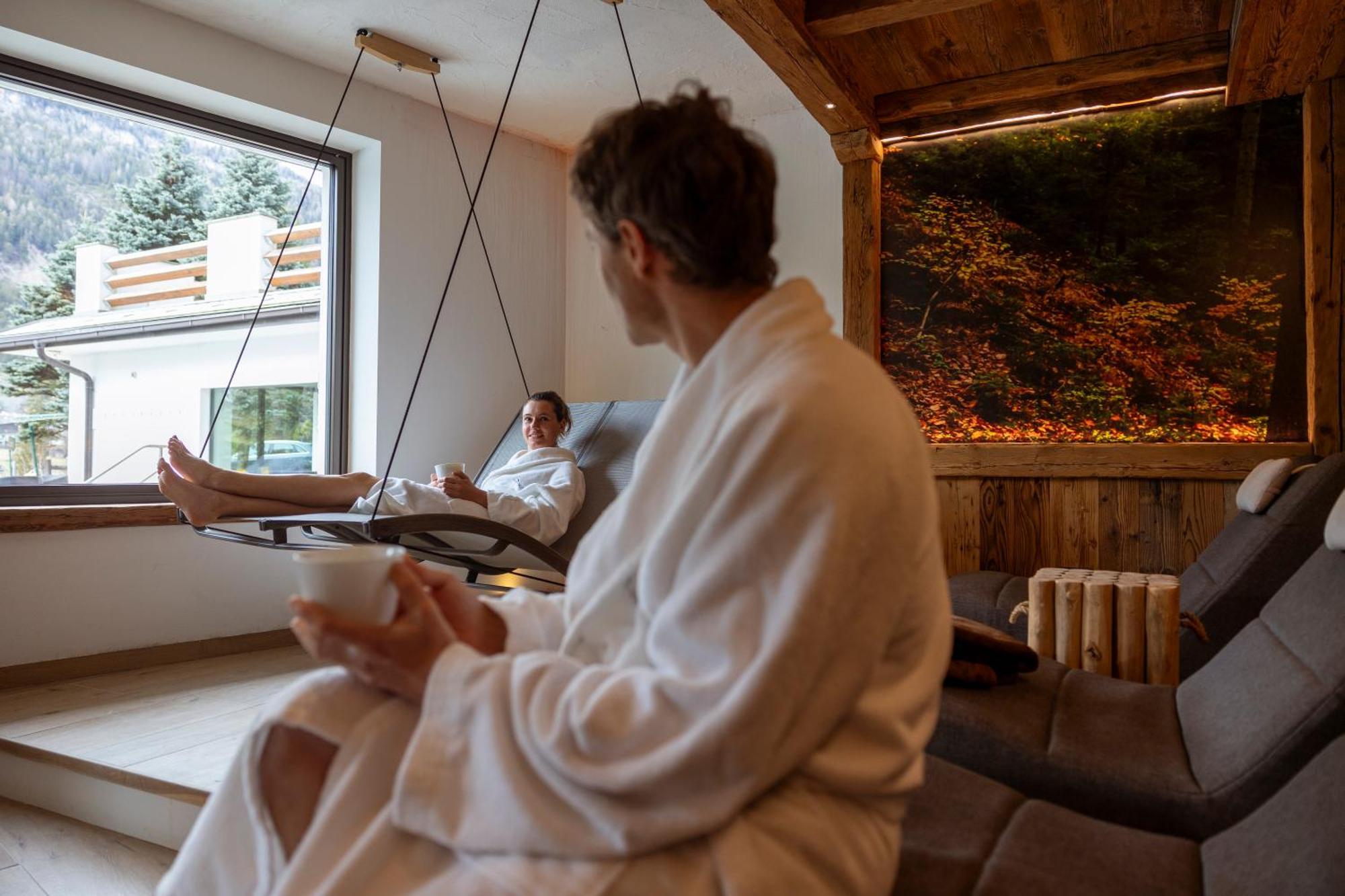 Hotel Terme Antico Bagno Pozza di Fassa Bagian luar foto